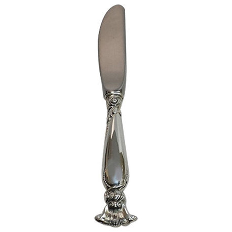 Wallace Sterling Silver Romance of the Sea Butter Spreader