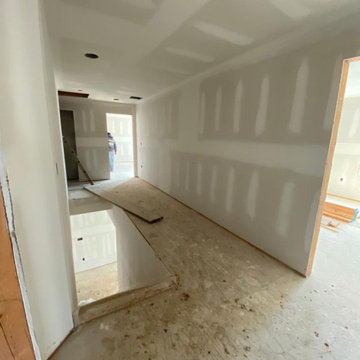 Lee's Drywall Installation Project