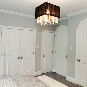 Villanova, PA: White and Grey Teen Bedroom