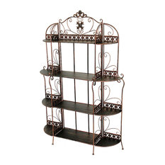 50 Most Por Baker S Racks For 2019 Houzz Oliver 67 Standard 4 Shelf Bakers Rack W190939 Bcop