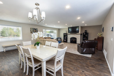 Inspiration for a timeless dining room remodel in Other
