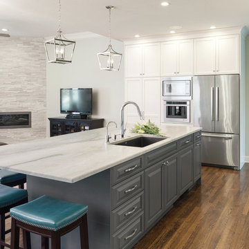 Lenexa Transitional Kitchen Remodel