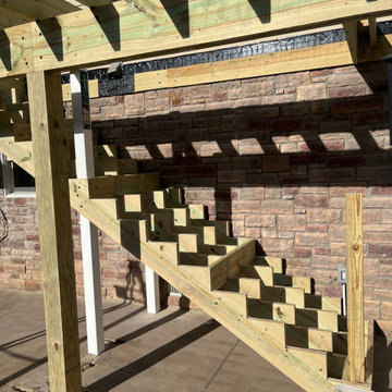 Staircase Stringer Installation