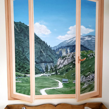 Une fenêtre en trompe l'œil