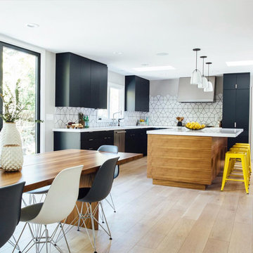 Geometric Modern Kitchen