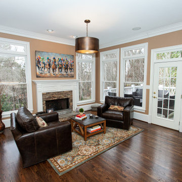 Open Floor Plan Kitchen, Dining, and Living Room