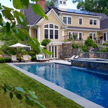 Redding Pool and Landscape