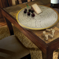 Epicureanist Lazy Susan Cork Display Kit - Specialty Serveware