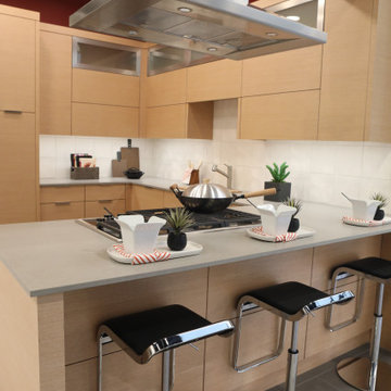 #4 - Precision Design Source - Contemporary Kitchen - Peninsula (30426-4)