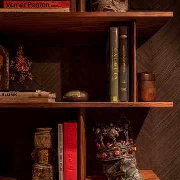 Kips Bay Show House Cravotta Shelving Detail