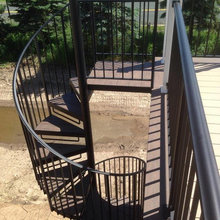 spiral staircases for deck