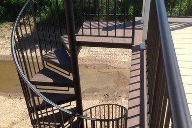 Deck - craftsman deck idea in Minneapolis