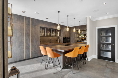 Contemporary kitchen in Other.