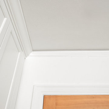 NW Portland Historic Condo Remodel- Crown Molding Detail View #2
