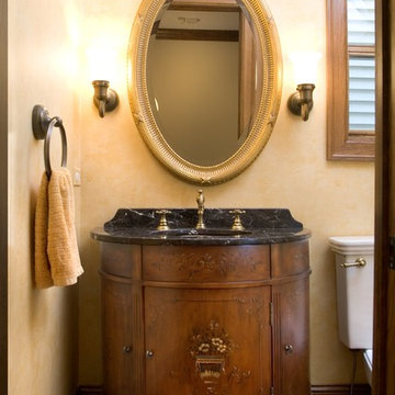 Roscoe Village Complete Renovation Powder Room