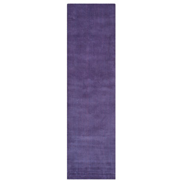 Safavieh Himalaya Collection HIM610 Rug, Purple, 2'3" X 10'