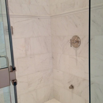 Snow White Marble Bathroom