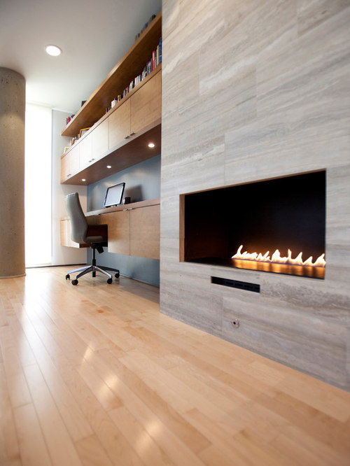 Erie Avenue Residence and Fireplace