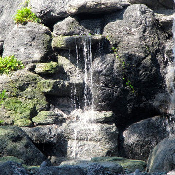 Rock Waterfall in South Florida