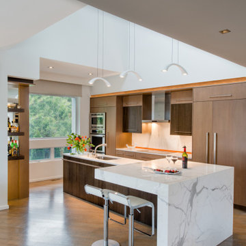 CALACATTA GOLD MARBLE KITCHEN