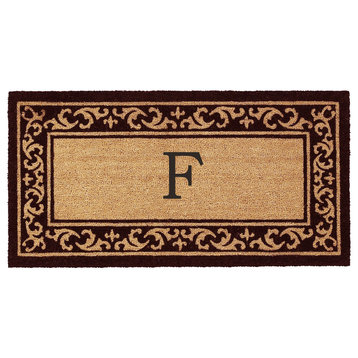 Kendall Monogram Doormat, 24"x48", F