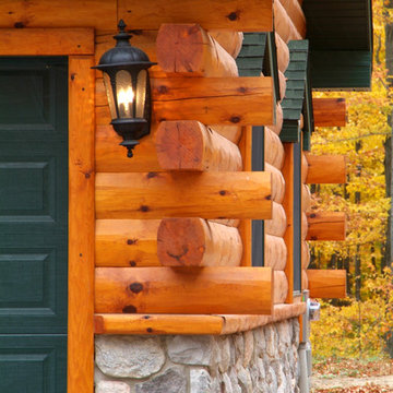 Rustic butt-n-pass corners