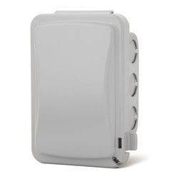 Single Flush Mount with Deep Gang Box (Includes INF Input Regulator) - Outdoor Products