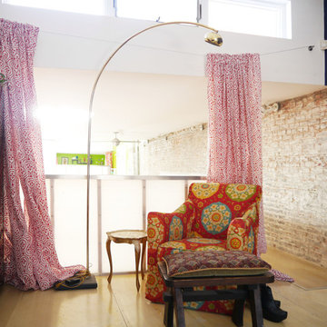 My Houzz: A Family Makes a Converted Auto Body Shop Their Own