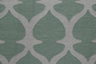 Cotton Dhurrie 545 Teal