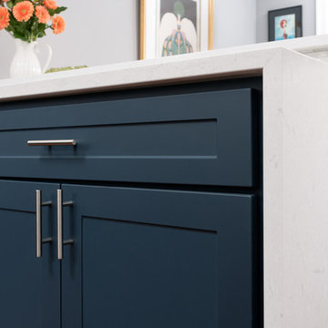 Philadelphia Blue & White Kitchen