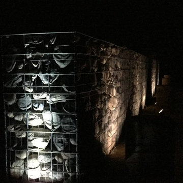 40 foot gabion wall