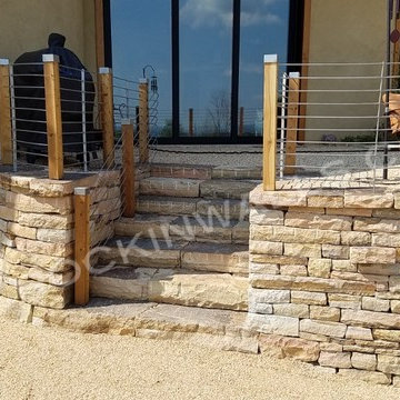 RocknWalls Stabilized Patio and Walkway install using CORE Path 38-18