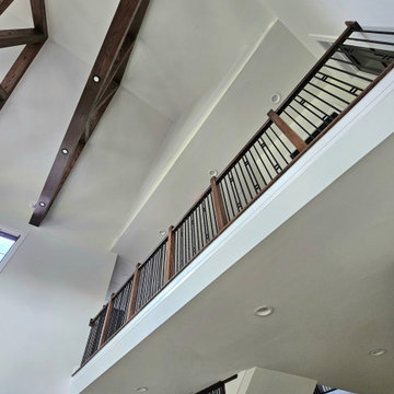 Project #109 | U-Shaped Stairs in Countryside Retreat