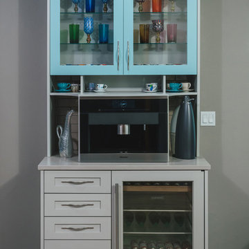 Illusion Blue Kitchen