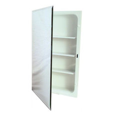 16X20 Medicine Cabinets | Houzz - National Brand Alternative - Recessed Plastic Medicine Cabinet, White, 16x20