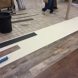 Showroom Renovation - Flooring