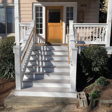 Winchester- main entrance stairs rebuild