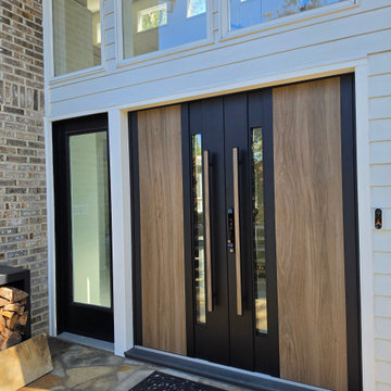 Dekton 0163 Venezia Noce double doors