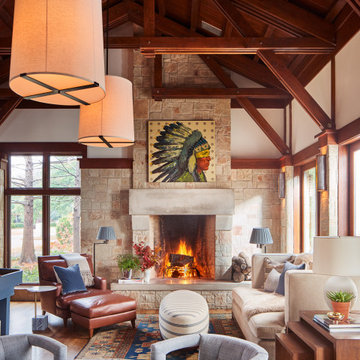Preston Hollow Contemporary Craftsman