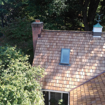 Cedar shake roof replacement