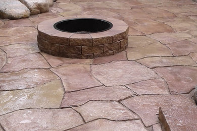 Patio - rustic patio idea in Other