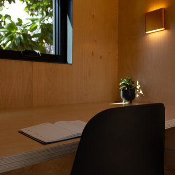 The Novella Signature Shed: Chickadee 206 Office Studio - Interior
