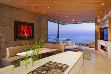 Trendy home design photo in San Diego