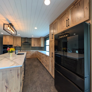 Stunning Kitchen Remodel Done With New Kitchen Solvers Legacy Cabinets