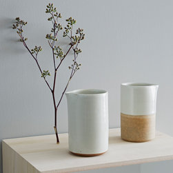 fairtrade straight earthenware jug - Sugar Bowls & Milk Jugs