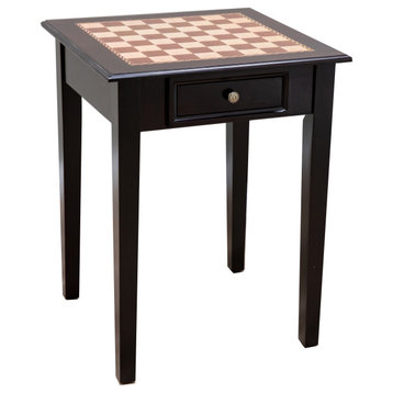 Chess Table, Mahogany
