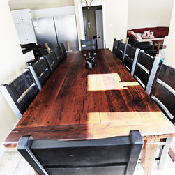 Reclaimed Wood Harvest Tables - Products