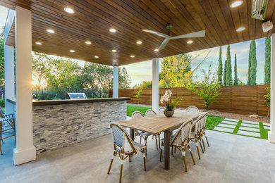 Trendy home design photo in Los Angeles