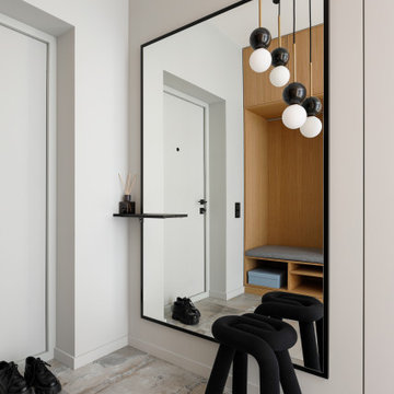 Light midecentury apartment / Квартира с легким флером midcentury