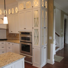 corner glass decorative cabinets